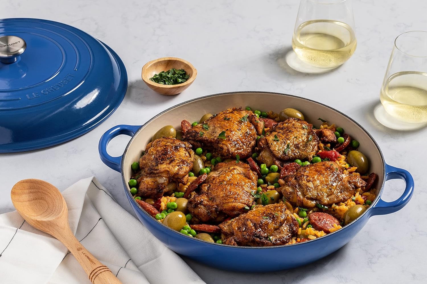 image:imageLe Creuset Enameled Cast Iron Signature Braiser 5 qt CeriseMarseille