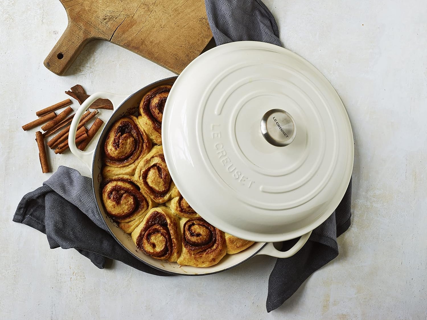 image:imageLe Creuset Enameled Cast Iron Signature Braiser 5 qt CerisePeche