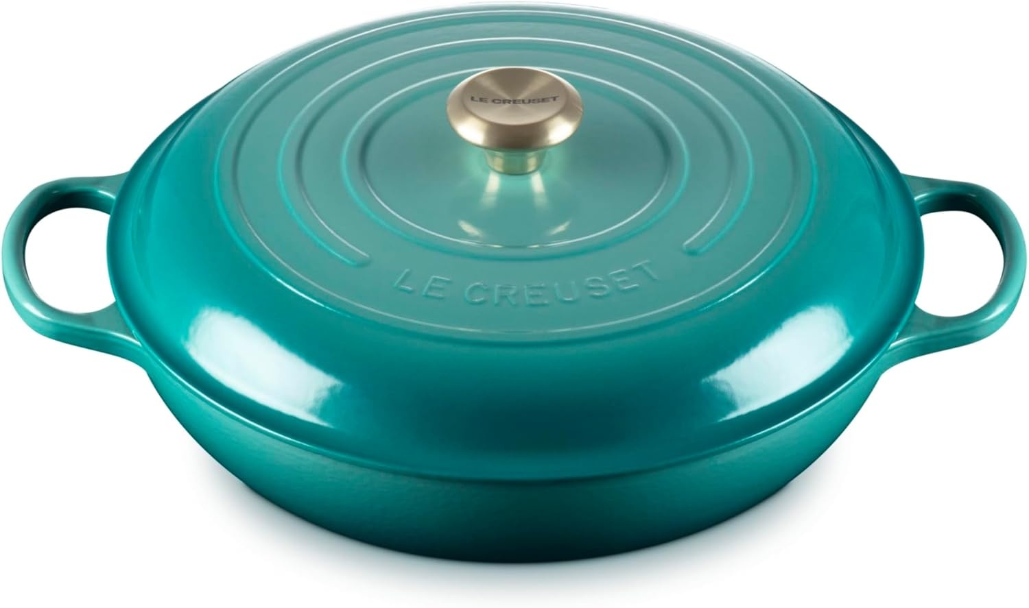 image:imageLe Creuset Enameled Cast Iron Signature Braiser 5 qt CeriseRiviera