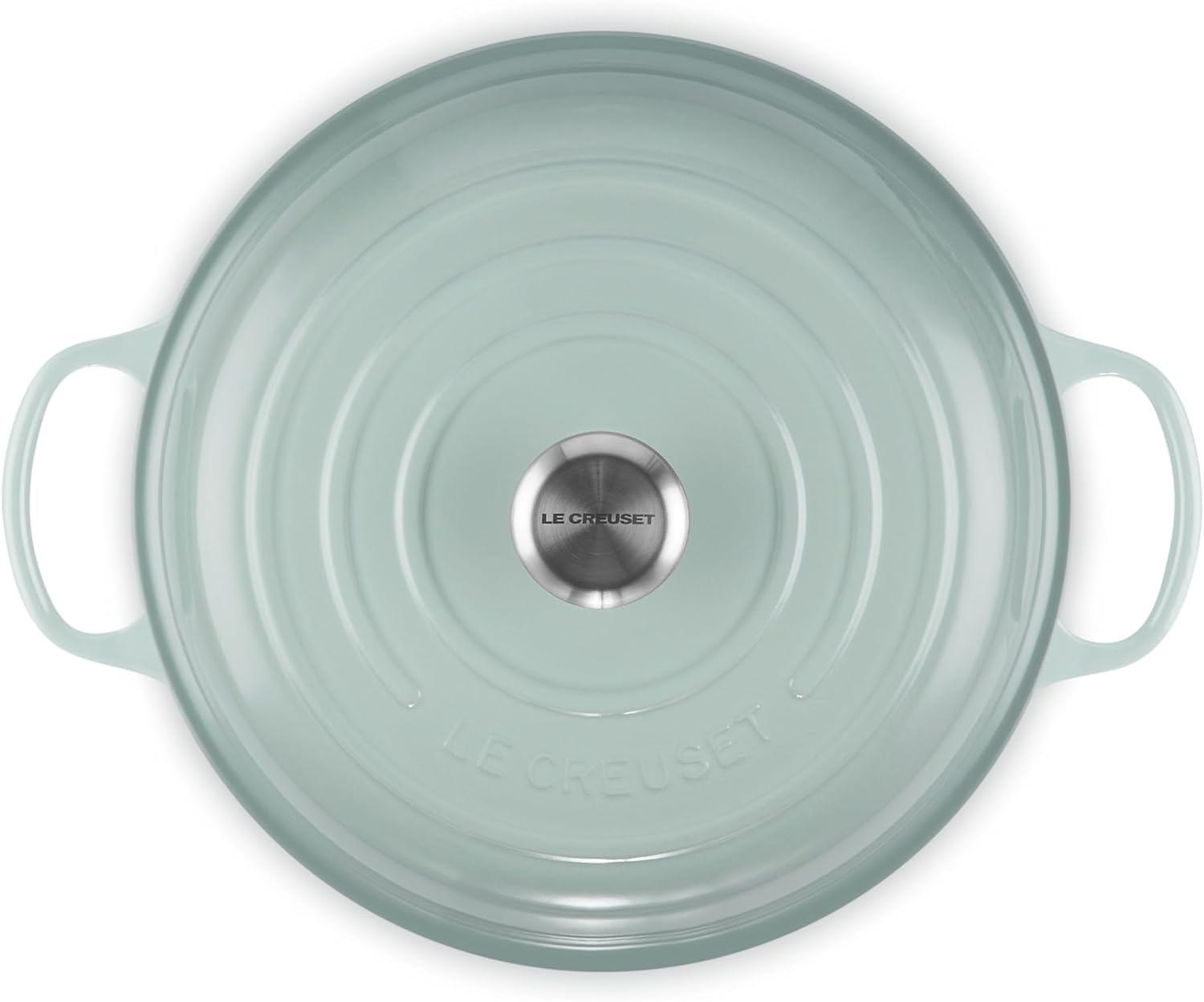 image:imageLe Creuset Enameled Cast Iron Signature Braiser 5 qt CeriseSea Salt