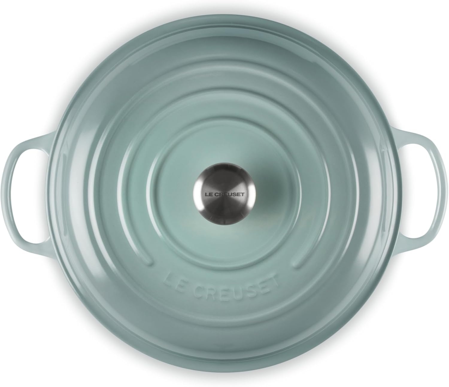 image:imageLe Creuset Enameled Cast Iron Signature Braiser 5 qt CeriseSea Salt
