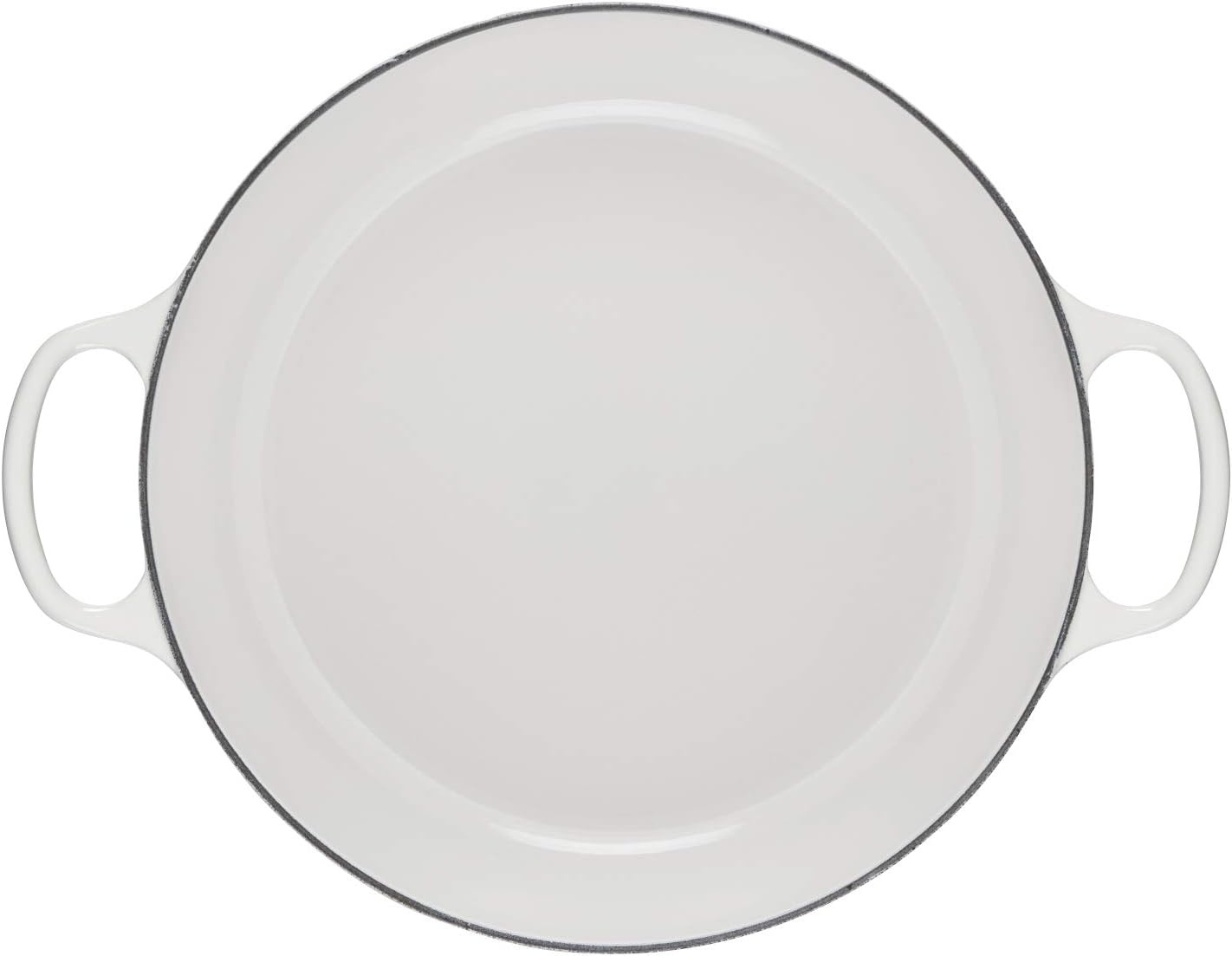image:imageLe Creuset Enameled Cast Iron Signature Braiser 5 qt CeriseWhite