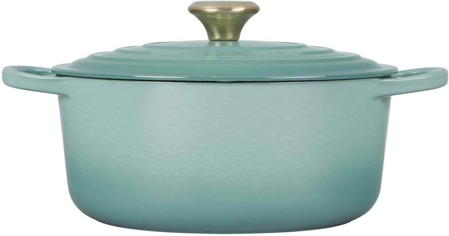 image:imageLe Creuset Signature Round Dutch Oven 55 Qt Exclusive Color Sage