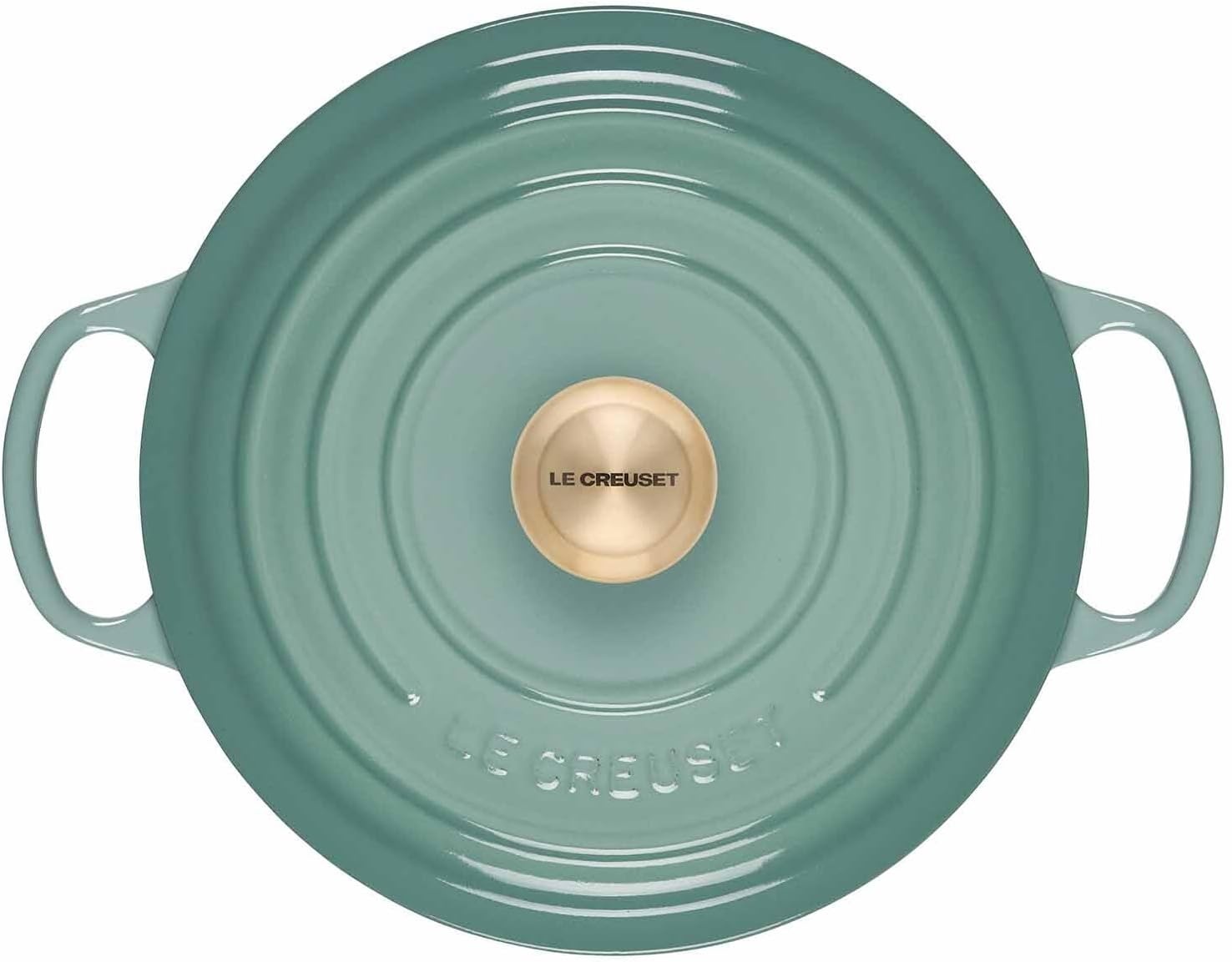 image:imageLe Creuset Signature Round Dutch Oven 55 Qt Exclusive Color Sage