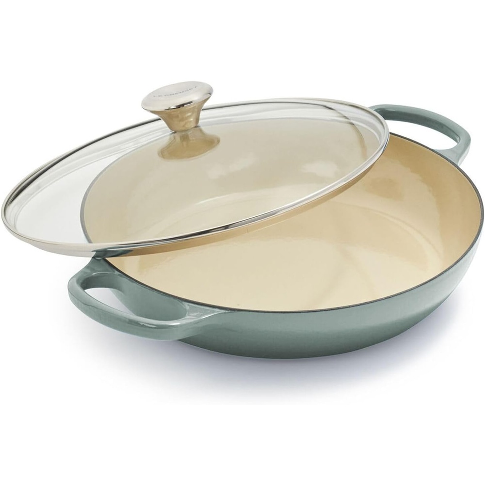 image:imageLe Creuset Buffet Casserole with Glass Lid 35 qt Sea Salt