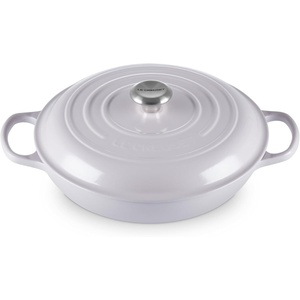 image:imageLe Creuset Enameled Cast Iron Signature Braiser 5 qt CeriseShallot