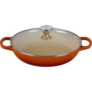 image:imageLe Creuset of America Enameled Cast Iron Buffet Casserole with Glass Lid 3 12 quart FlameFlame