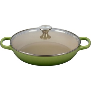 image:imageLe Creuset of America Enameled Cast Iron Buffet Casserole with Glass Lid 3 12 quart FlamePalm