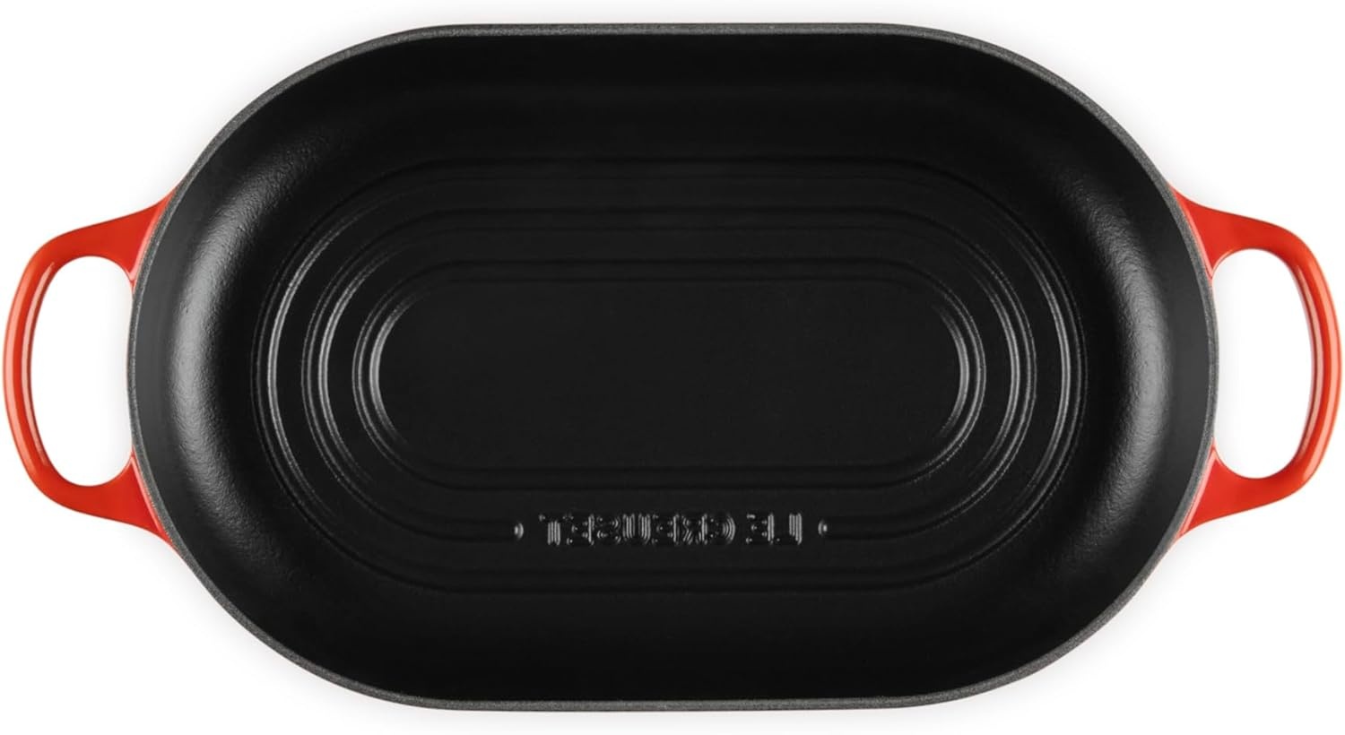 image:imageLe Creuset Enameled Cast Iron Signature Round Bread Oven 95 inch WhiteCerise