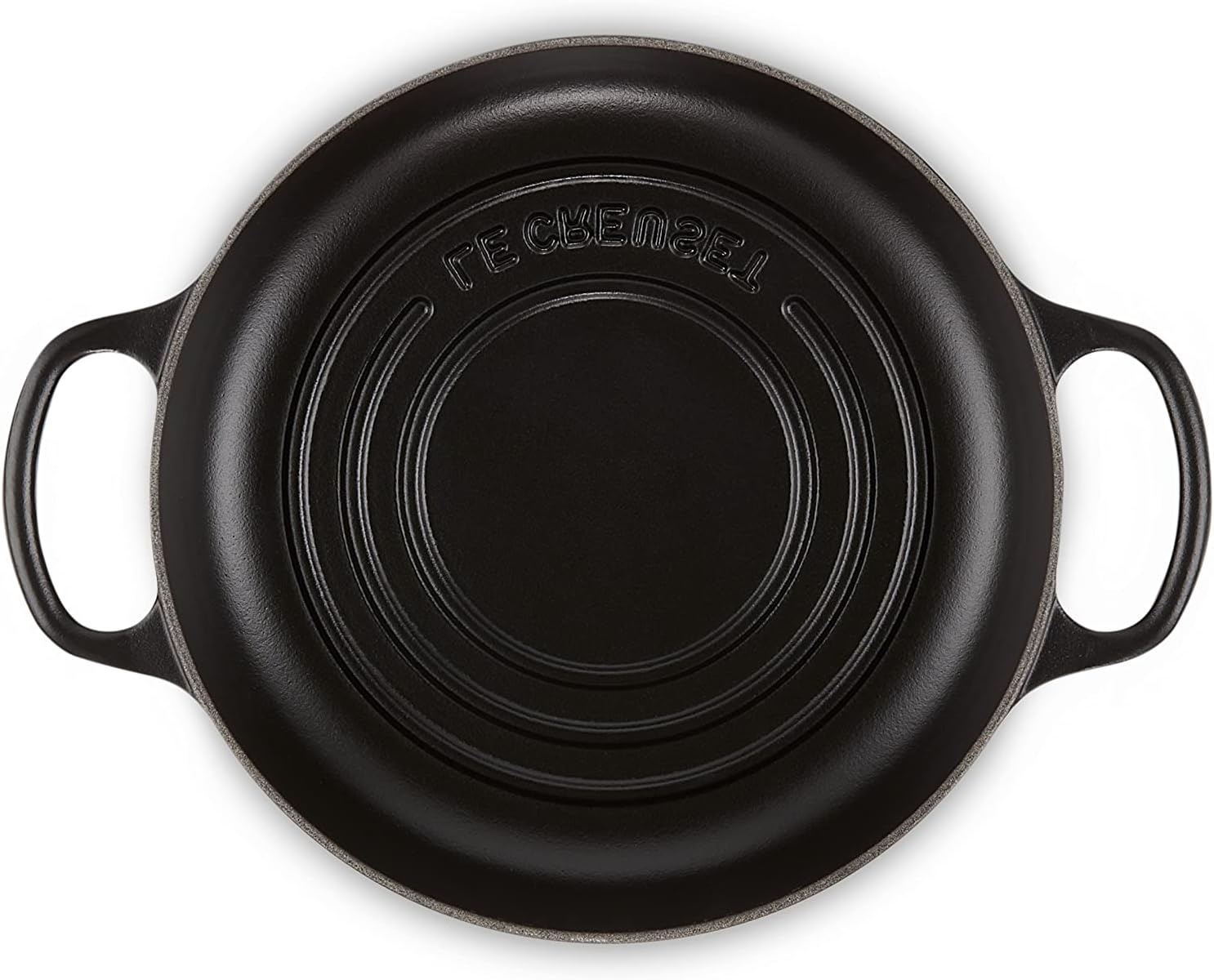 image:imageLe Creuset Enameled Cast Iron Signature Round Bread Oven 95 inch WhiteLicorice