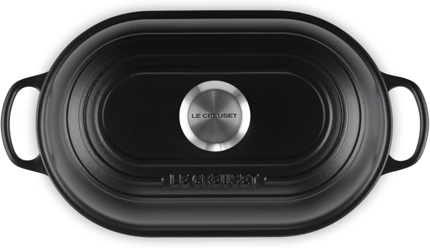 image:imageLe Creuset Enameled Cast Iron Signature Round Bread Oven 95 inch WhiteLicorice