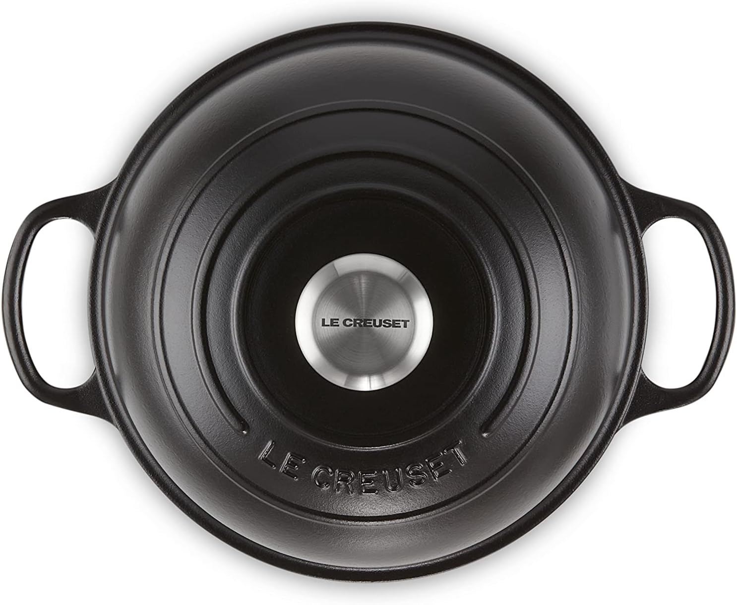 image:imageLe Creuset Enameled Cast Iron Signature Round Bread Oven 95 inch WhiteLicorice