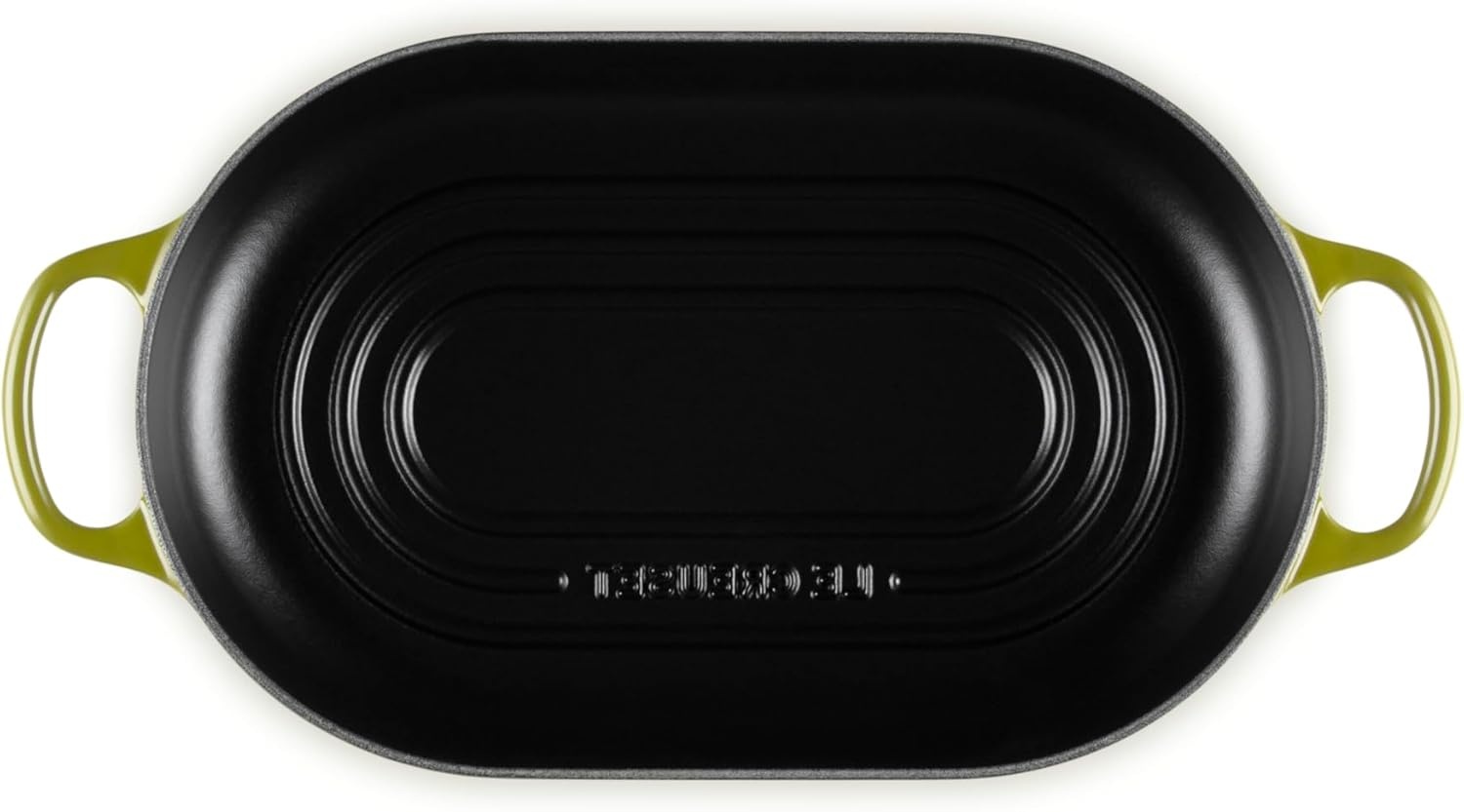 image:imageLe Creuset Enameled Cast Iron Signature Round Bread Oven 95 inch WhiteOlive