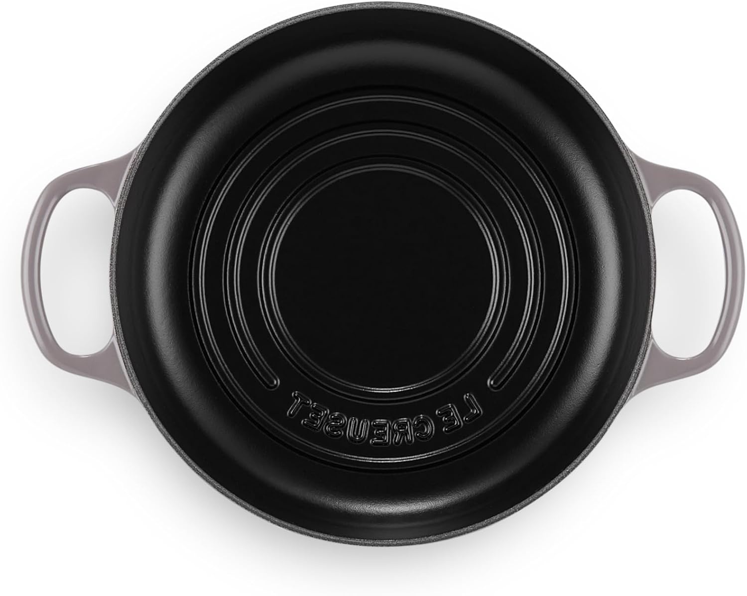 image:imageLe Creuset Enameled Cast Iron Signature Round Bread Oven 95 inch WhiteOyster