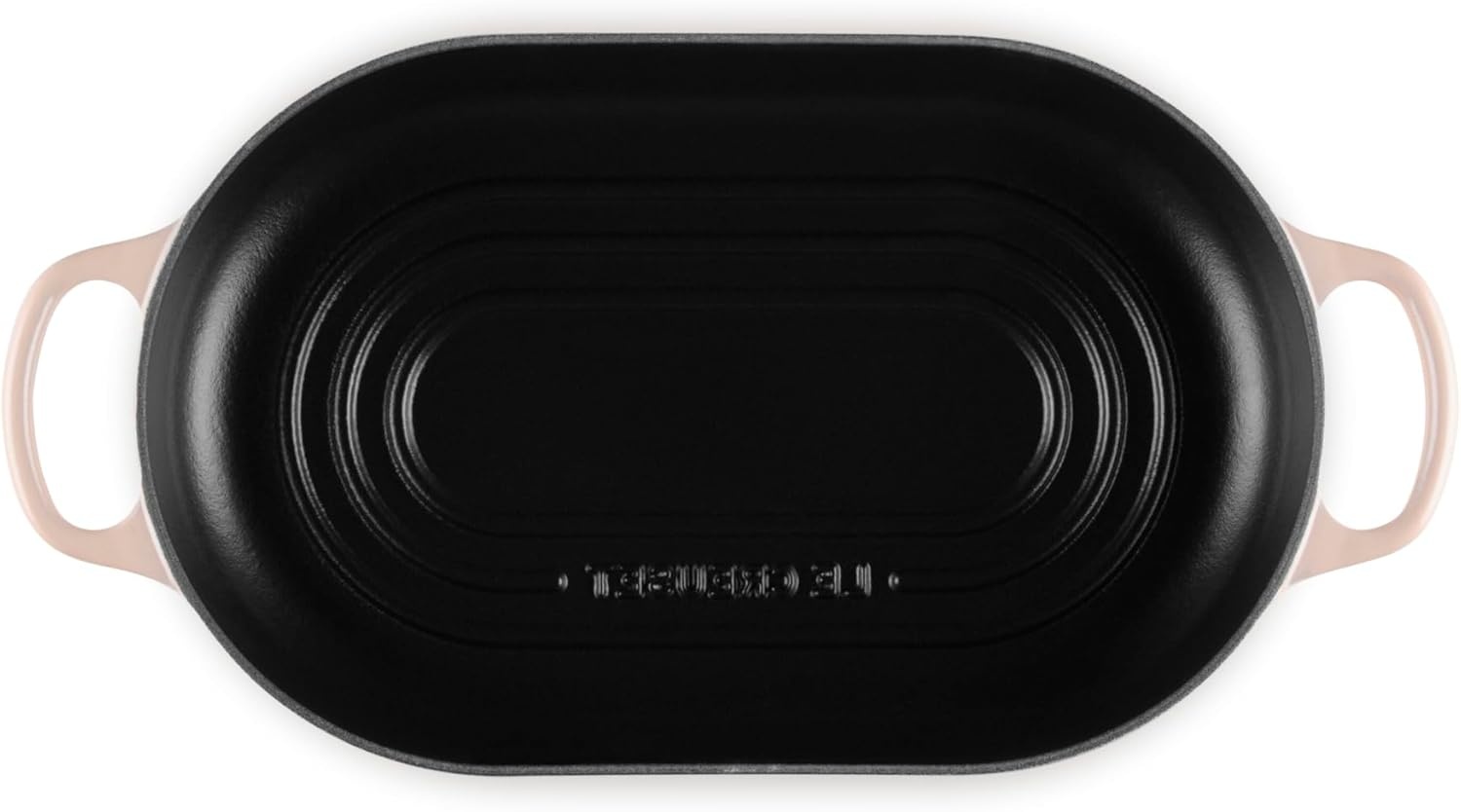 image:imageLe Creuset Enameled Cast Iron Signature Round Bread Oven 95 inch WhitePeche