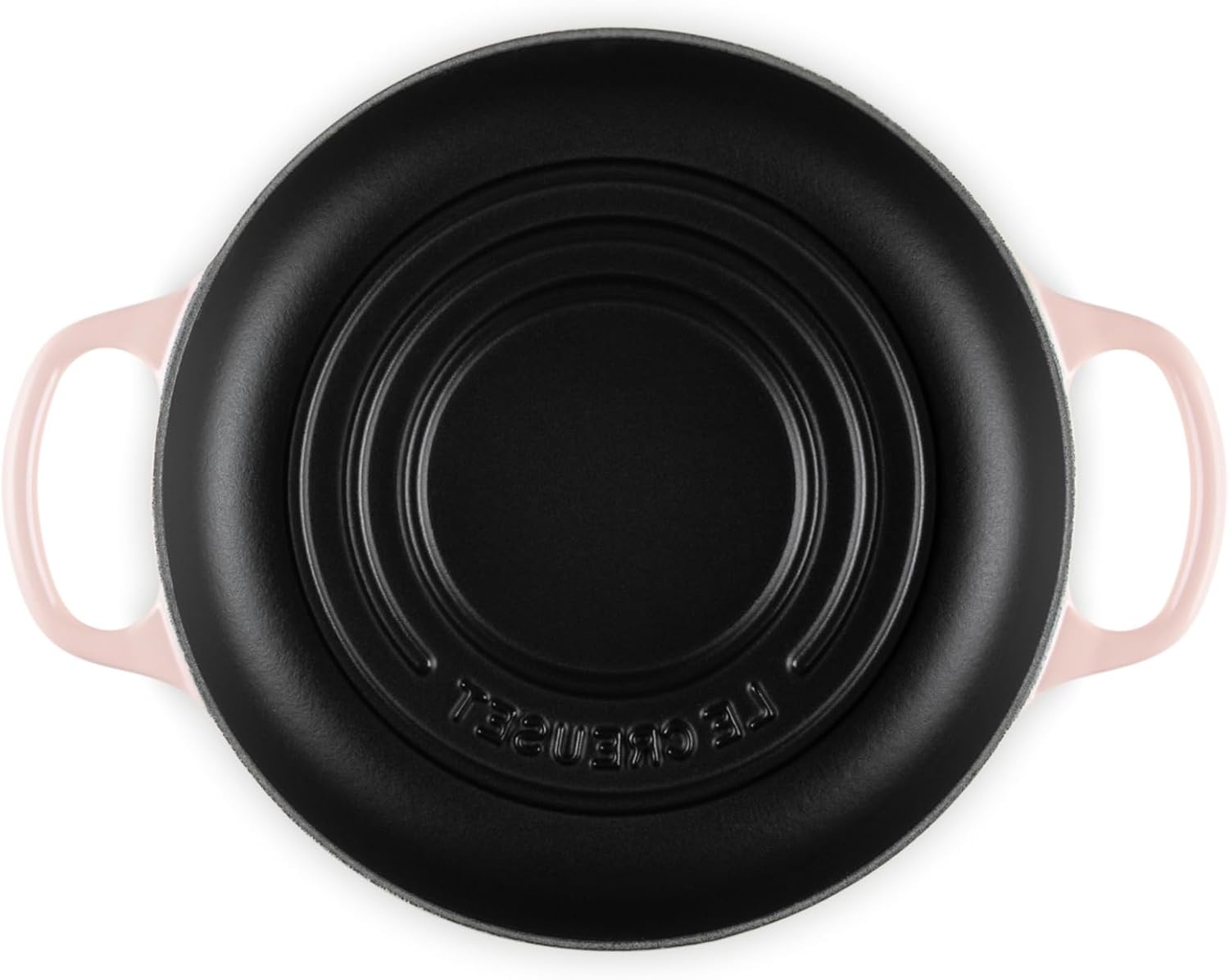 image:imageLe Creuset Enameled Cast Iron Signature Round Bread Oven 95 inch WhitePeche