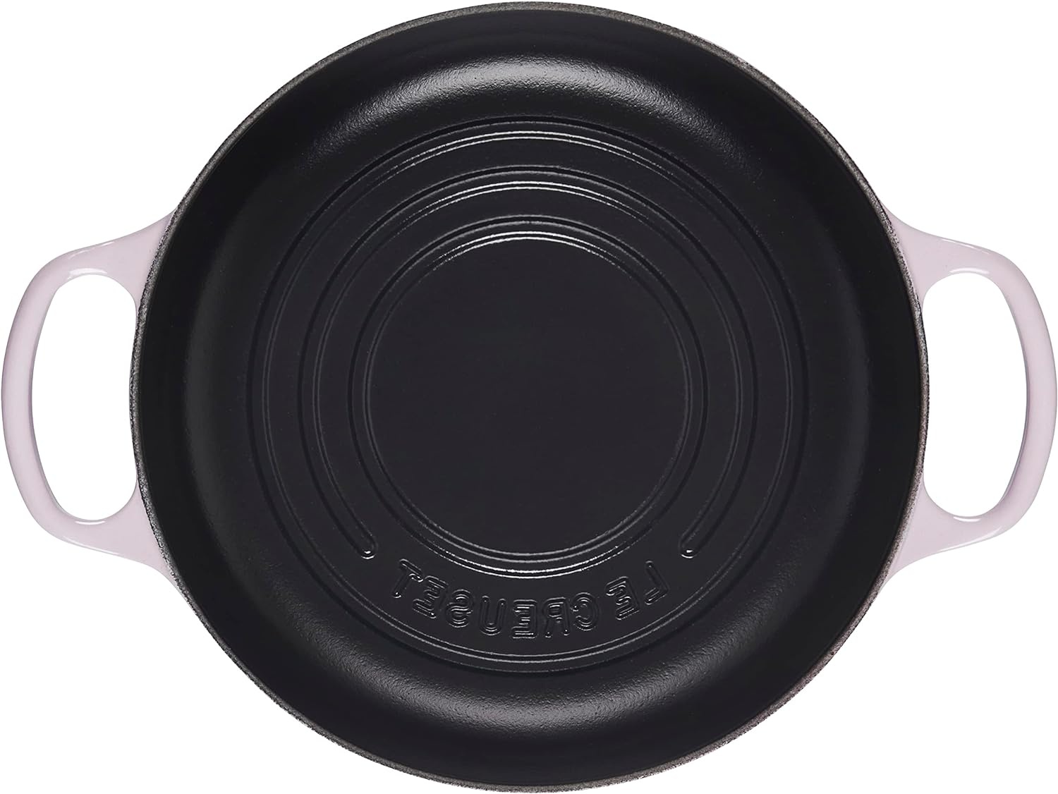 image:imageLe Creuset Enameled Cast Iron Signature Round Bread Oven 95 inch WhiteShallot