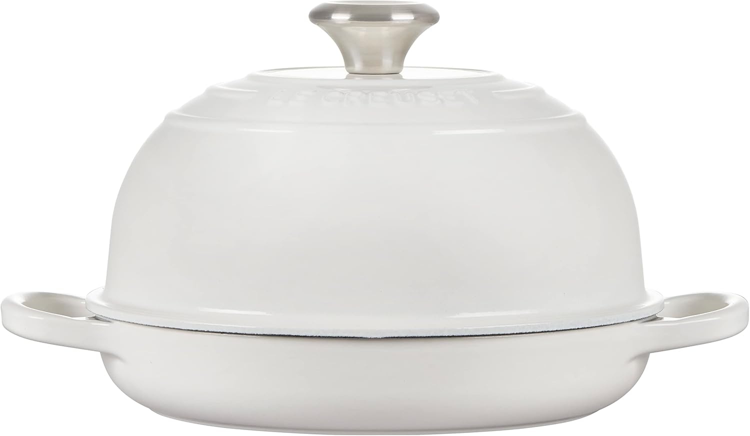 image:imageLe Creuset Enameled Cast Iron Signature Round Bread Oven 95 inch WhiteWhite