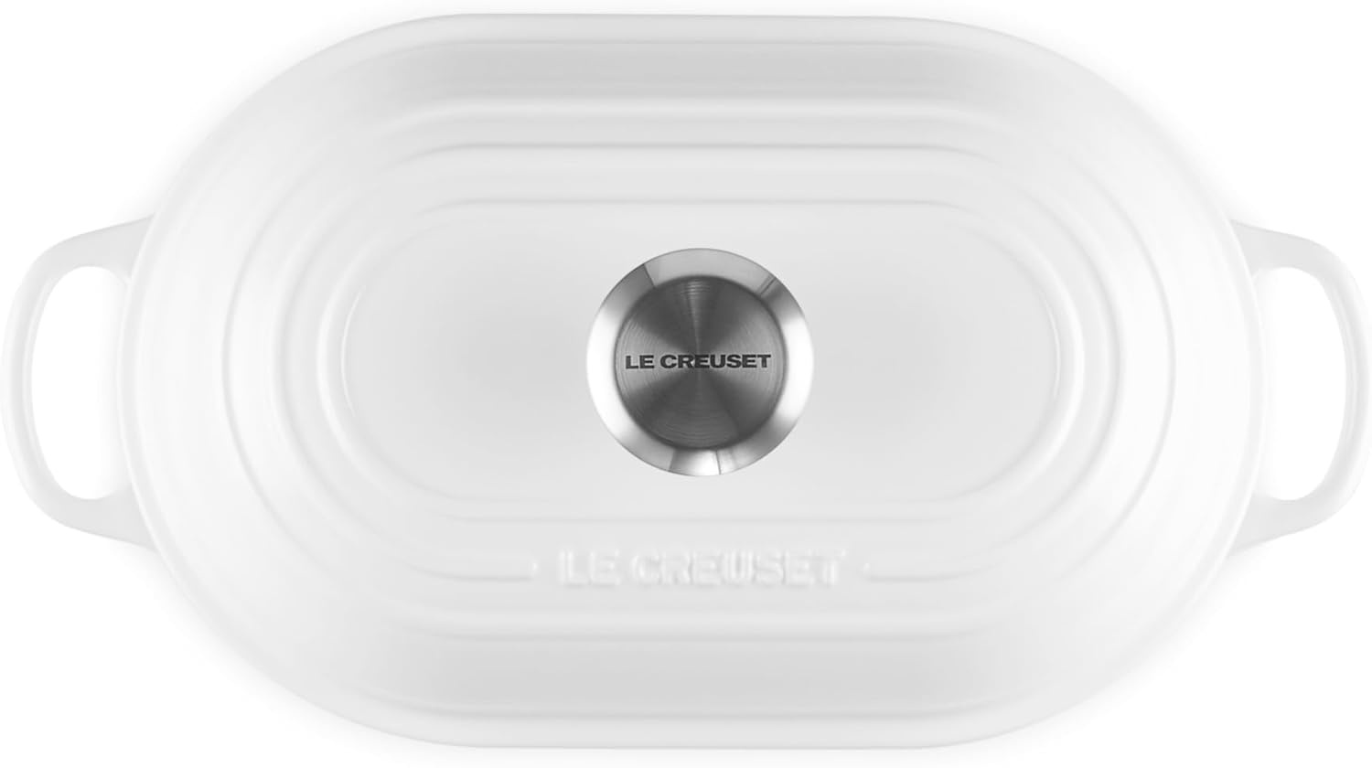 image:imageLe Creuset Enameled Cast Iron Signature Round Bread Oven 95 inch WhiteWhite