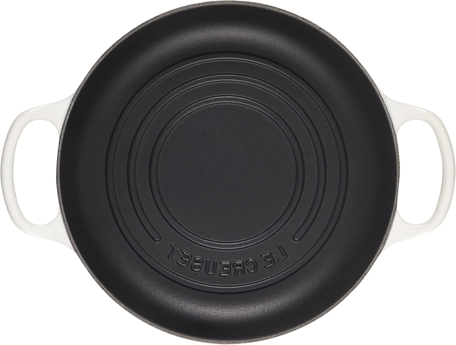 image:imageLe Creuset Enameled Cast Iron Signature Round Bread Oven 95 inch WhiteWhite