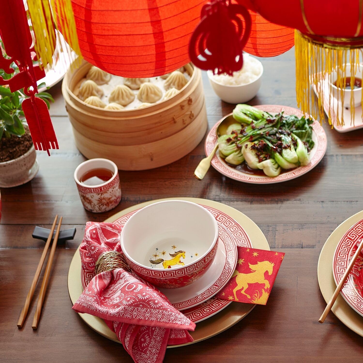 image:imageSur La Table Bamboo Steamer 6 YellowYellow