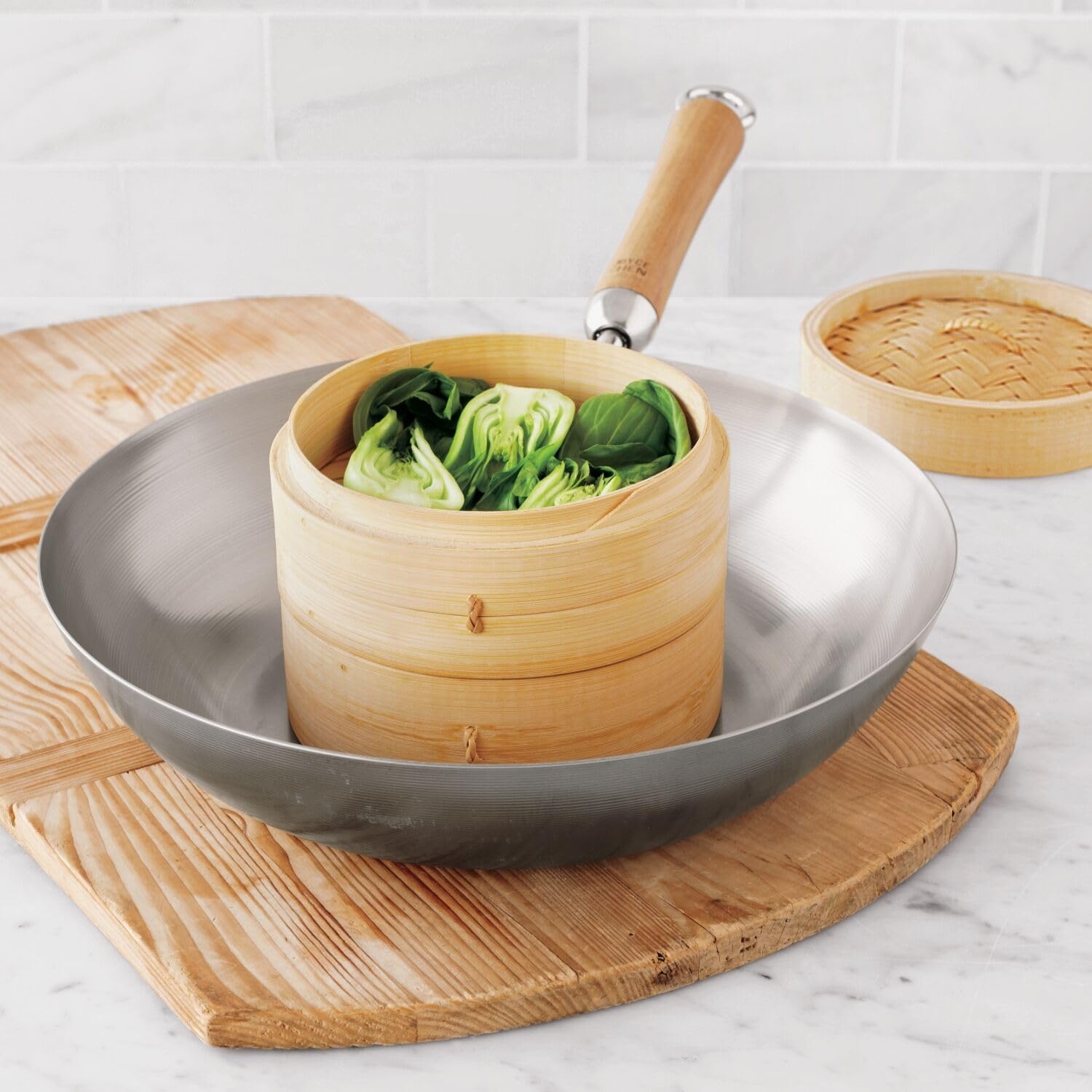 image:imageSur La Table Bamboo Steamer 6 YellowYellow