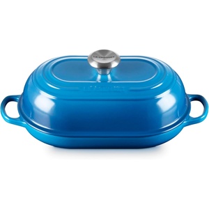 image:imageLe Creuset Enameled Cast Iron Signature Round Bread Oven 95 inch WhiteMarseille