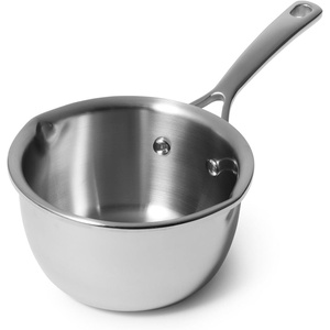 image:imageSur La Table Classic 5Ply Stainless Steel Butter Warmer 06 Qt Silver
