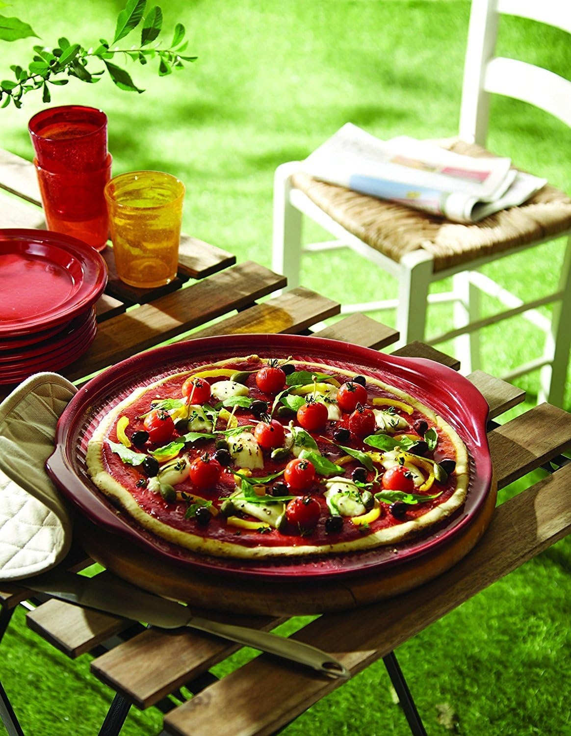 image:imageEmile Henry 14 Large Pizza Stone CharcoalCharcoal