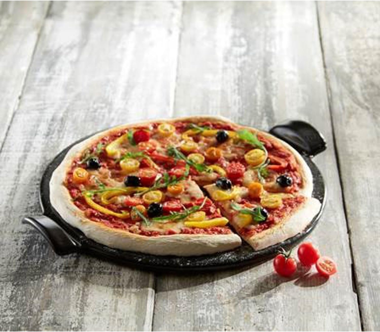 image:imageEmile Henry Round Pizza Stone 145 CharcoalCharcoal