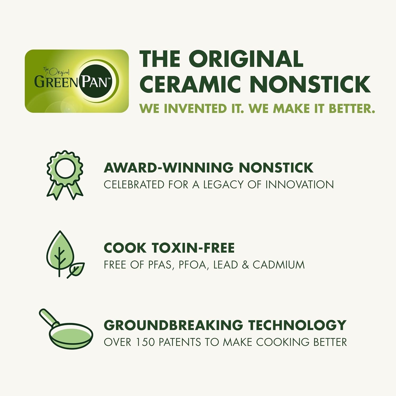 image:imageGreenPan Hard Anodized Healthy Ceramic Nonstick 10 and 12 Frying Pan Skillet Set Gold Handle PFASFree Dishwasher Safe Oven Safe Twilight BlueJulep Green