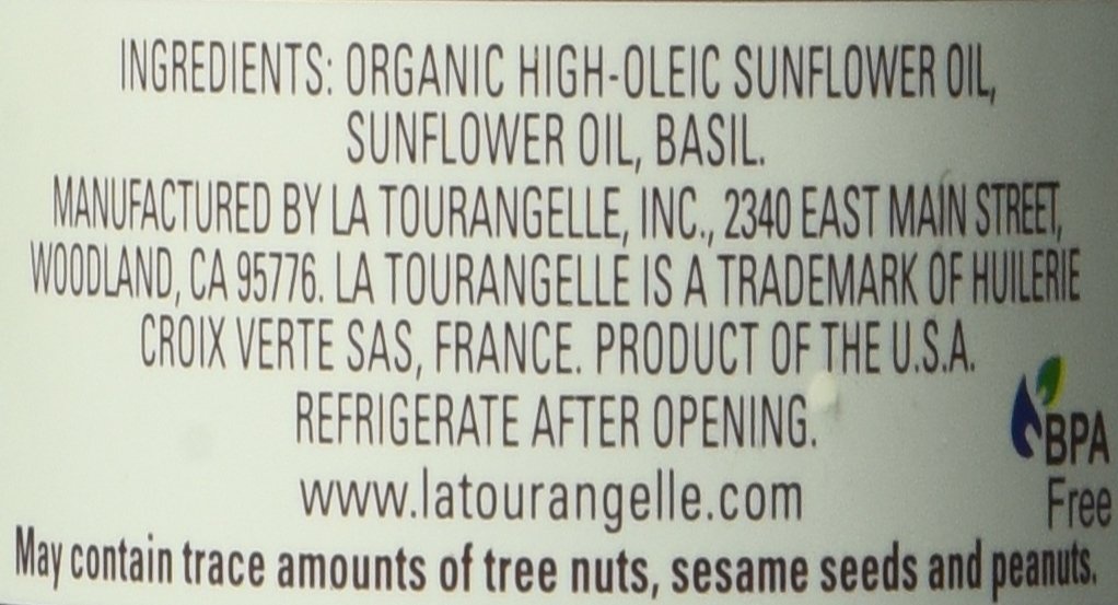 image:imageLa Tourangelle White Truffle Cooking Spray Complex Gourmet Earthy Flavor for Spraying on Pasta Popcorn Vegetables Potatoes and More 5 Fl OzBasil