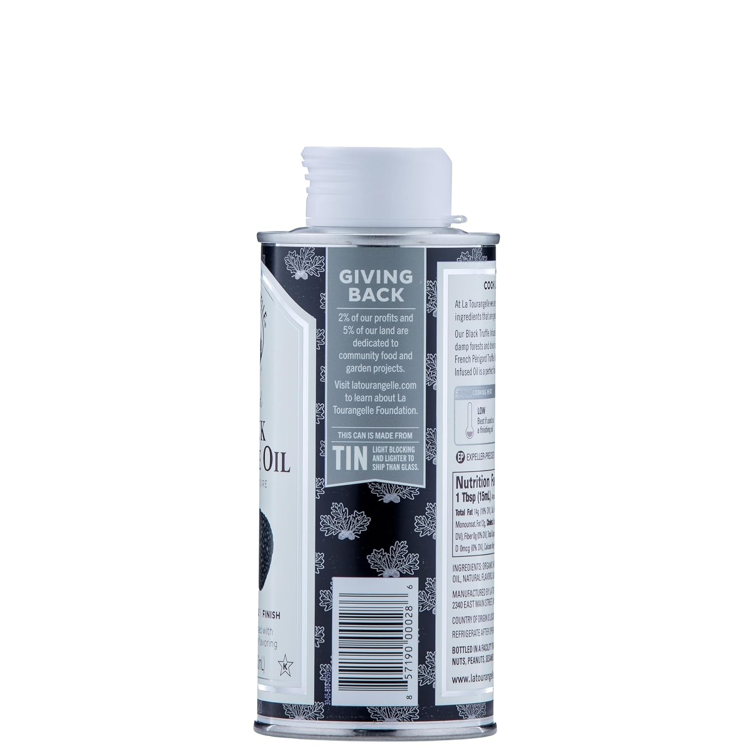 image:imageLa Tourangelle White Truffle Cooking Spray Complex Gourmet Earthy Flavor for Spraying on Pasta Popcorn Vegetables Potatoes and More 5 Fl OzBlack Truffle