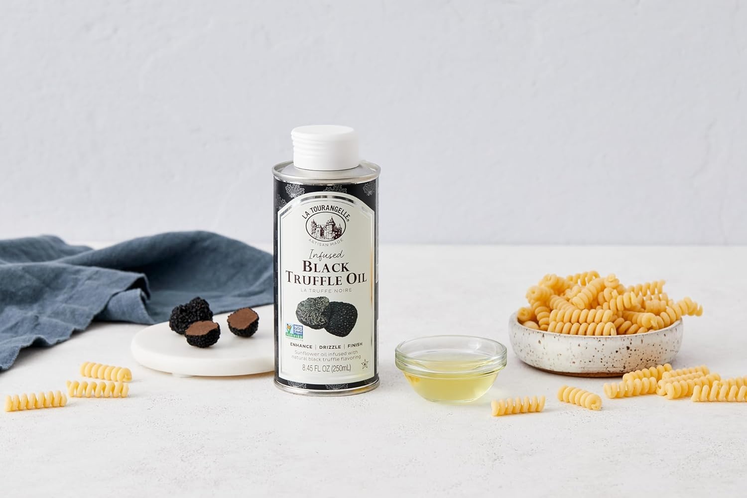 image:imageLa Tourangelle White Truffle Cooking Spray Complex Gourmet Earthy Flavor for Spraying on Pasta Popcorn Vegetables Potatoes and More 5 Fl OzBlack Truffle