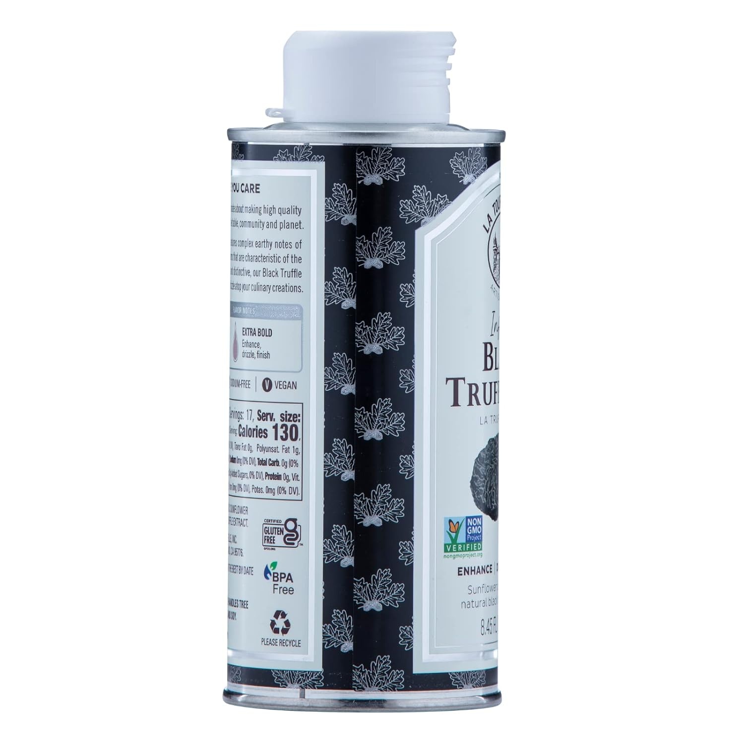 image:imageLa Tourangelle White Truffle Cooking Spray Complex Gourmet Earthy Flavor for Spraying on Pasta Popcorn Vegetables Potatoes and More 5 Fl OzBlack Truffle