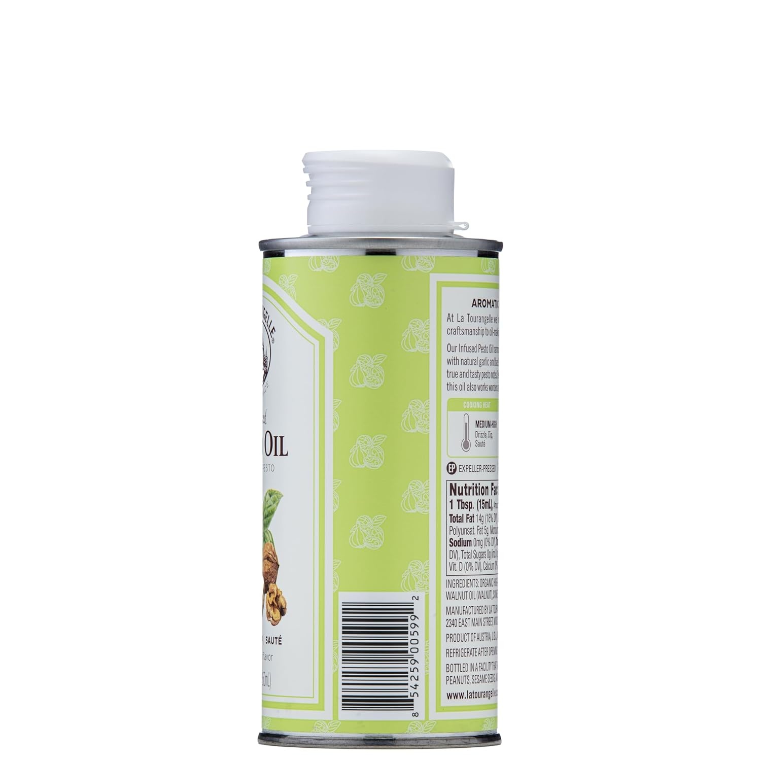 image:imageLa Tourangelle White Truffle Cooking Spray Complex Gourmet Earthy Flavor for Spraying on Pasta Popcorn Vegetables Potatoes and More 5 Fl OzPesto