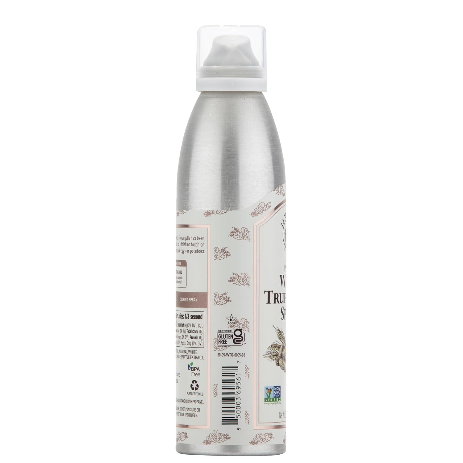 image:imageLa Tourangelle White Truffle Cooking Spray Complex Gourmet Earthy Flavor for Spraying on Pasta Popcorn Vegetables Potatoes and More 5 Fl OzWhite Truffle