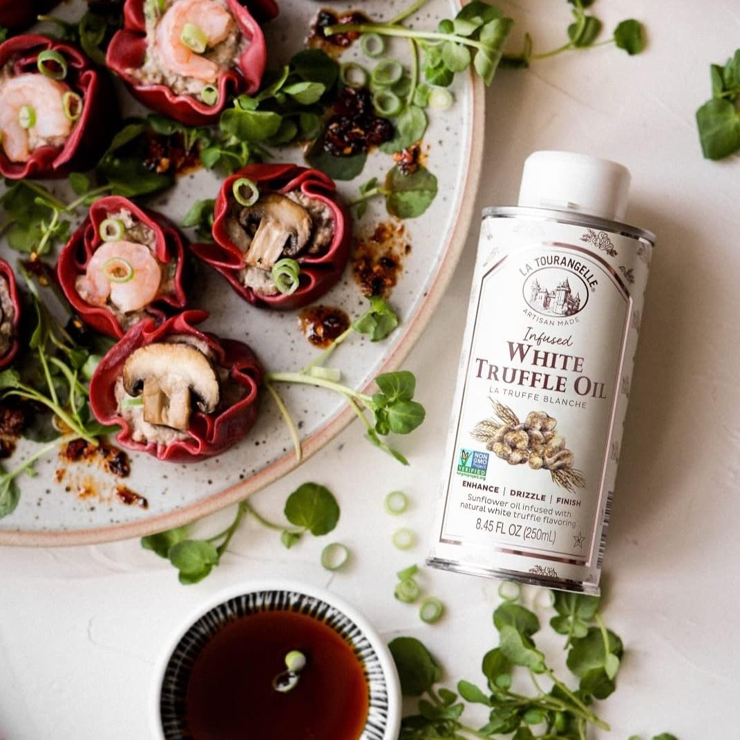 image:imageLa Tourangelle White Truffle Cooking Spray Complex Gourmet Earthy Flavor for Spraying on Pasta Popcorn Vegetables Potatoes and More 5 Fl OzWhite Truffle