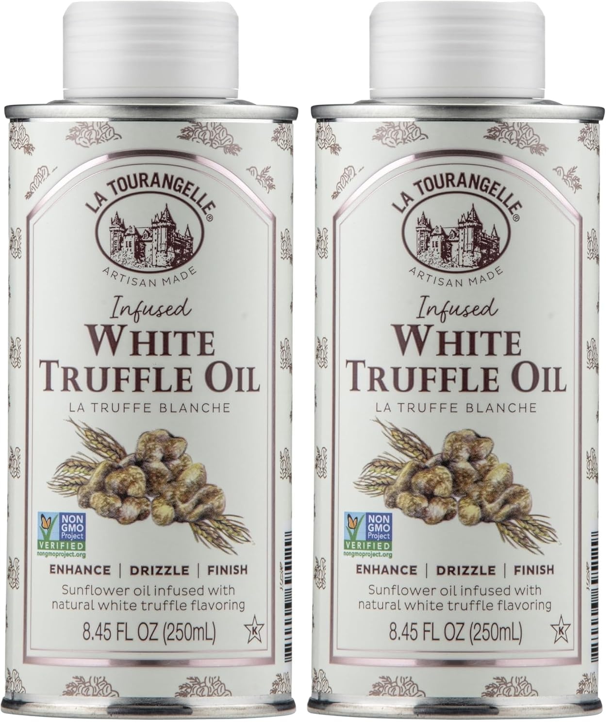image:imageLa Tourangelle White Truffle Cooking Spray Complex Gourmet Earthy Flavor for Spraying on Pasta Popcorn Vegetables Potatoes and More 5 Fl OzWhite Truffle
