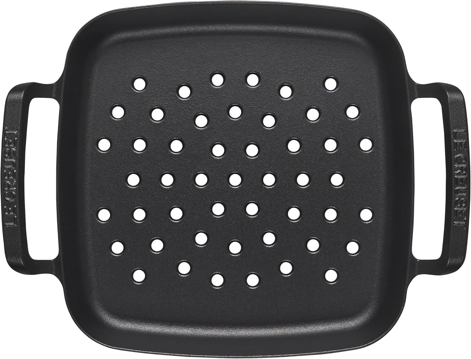 image:imageLe Creuset Alpine Outdoor Collection Enameled Cast Iron Pizza Pan 15Grill Basket