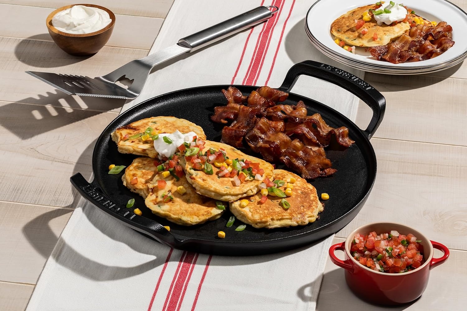 image:imageLe Creuset Alpine Outdoor Collection Enameled Cast Iron Pizza Pan 15Pizza Pan