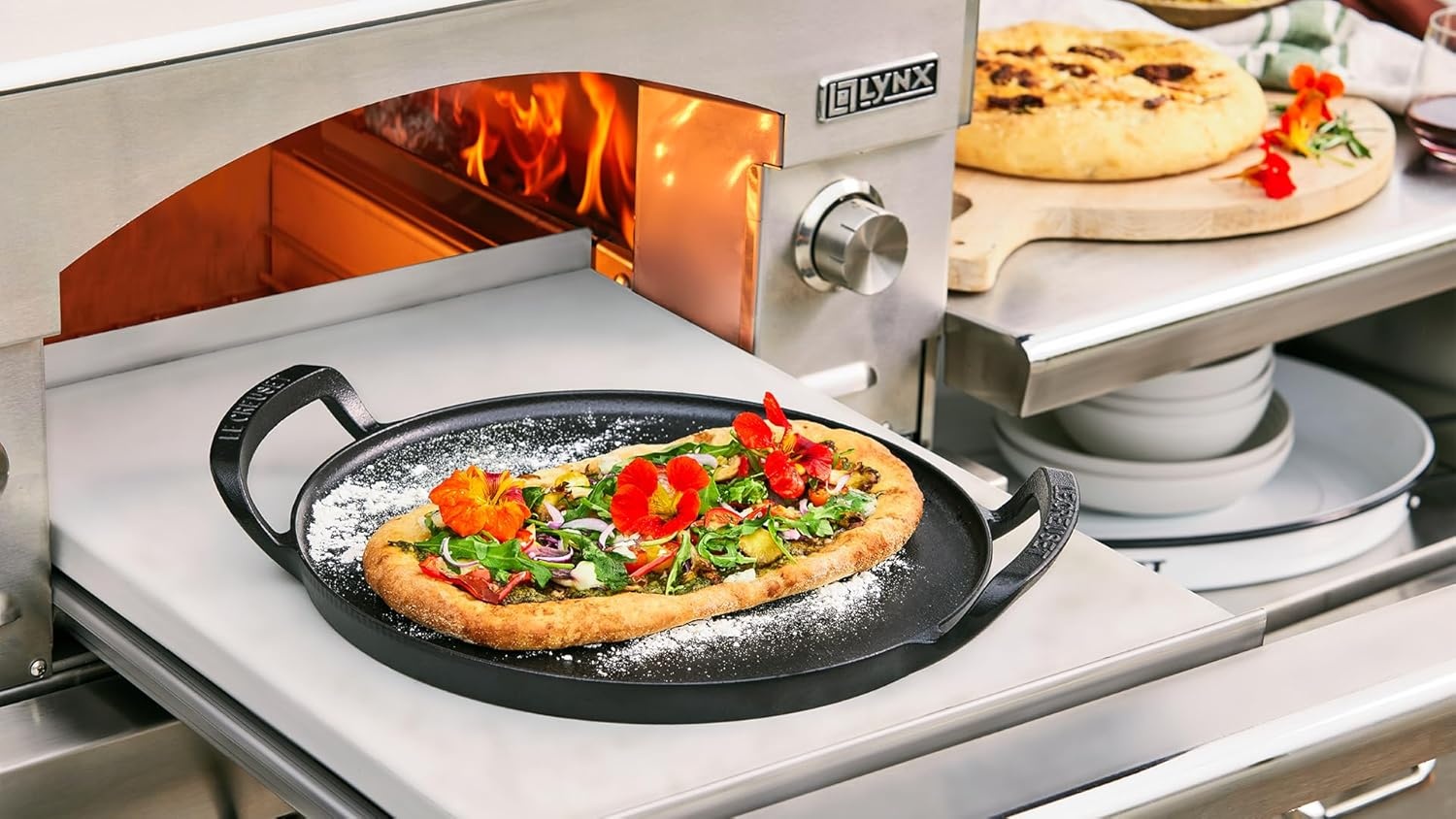 image:imageLe Creuset Alpine Outdoor Collection Enameled Cast Iron Pizza Pan 15Pizza Pan