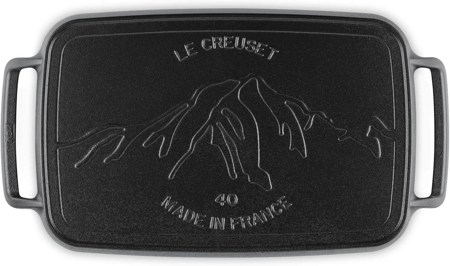 image:imageLe Creuset Alpine Outdoor Collection Enameled Cast Iron Pizza Pan 15Rectangular Griddle