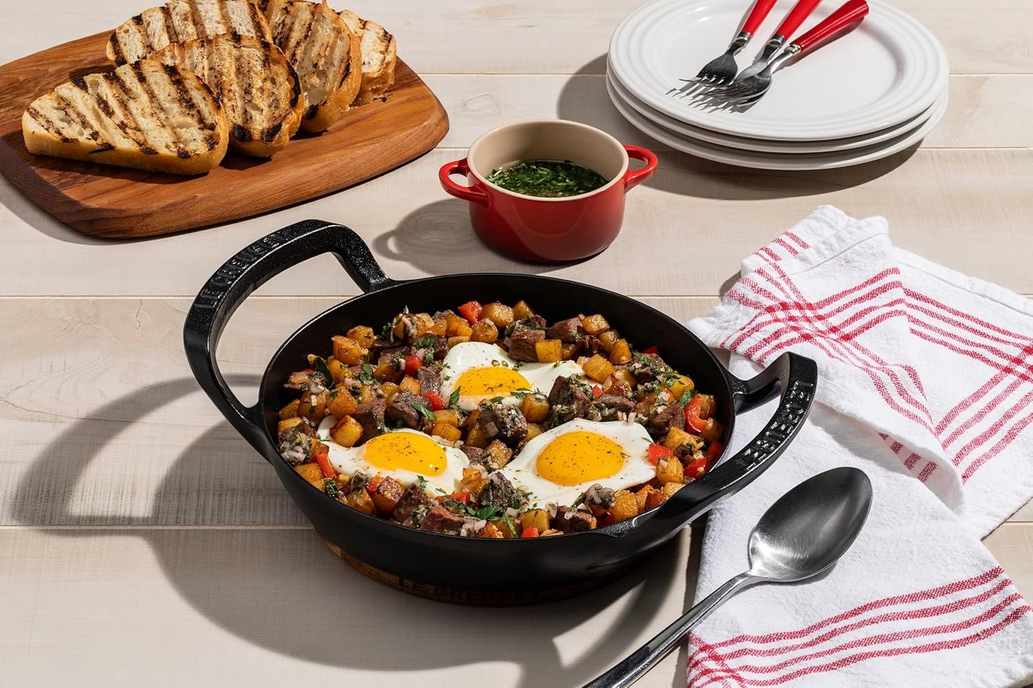 image:imageLe Creuset Alpine Outdoor Collection Enameled Cast Iron Pizza Pan 15Skillet