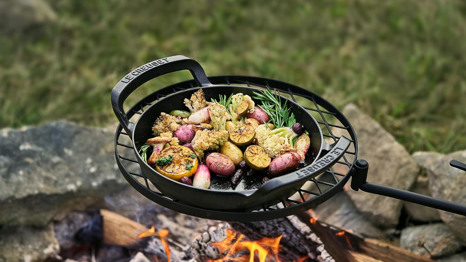 image:imageLe Creuset Alpine Outdoor Collection Enameled Cast Iron Pizza Pan 15Skillet