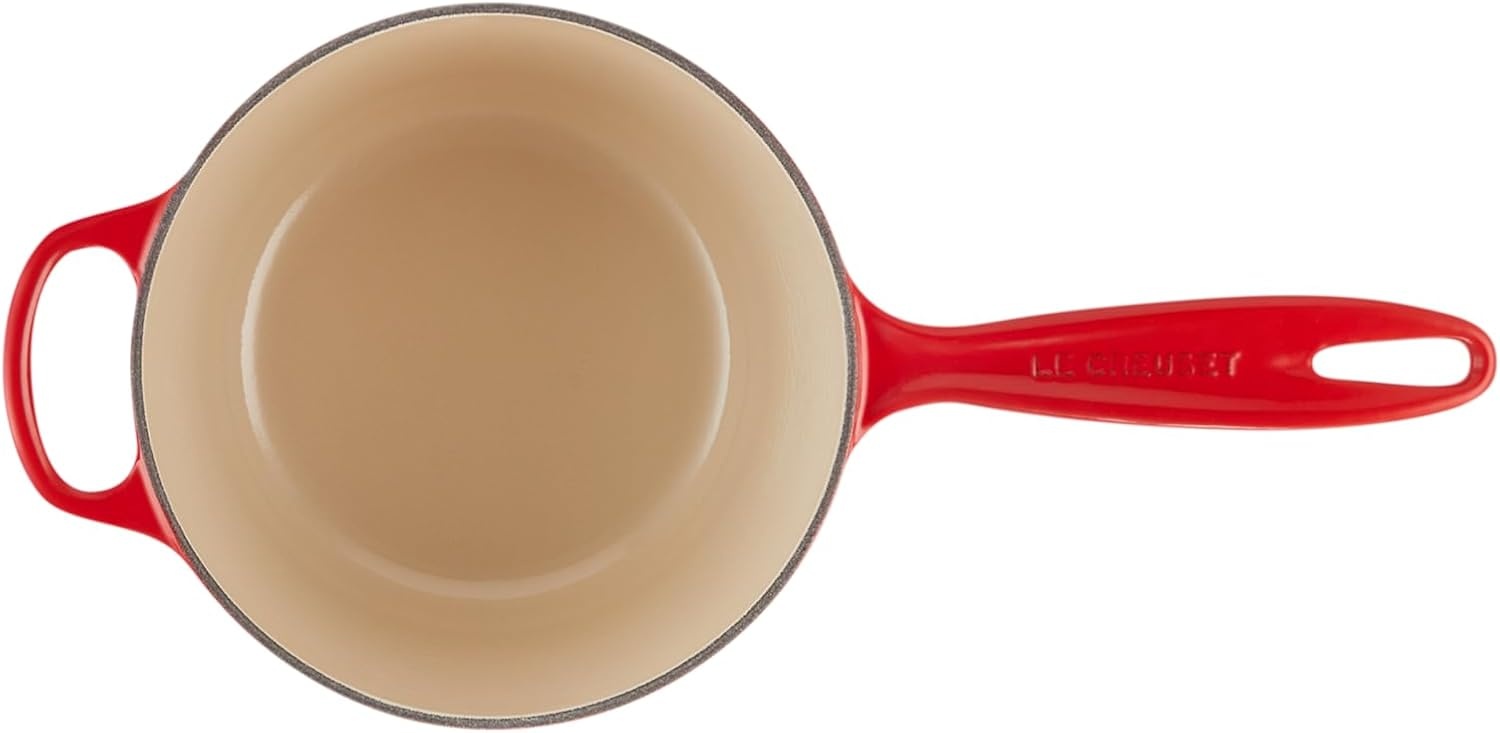 image:imageLe Creuset Enameled Cast Iron Signature Saucepan 225 qt Flame225 QT