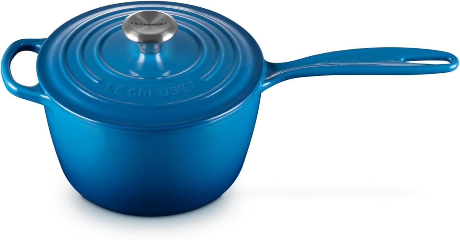 image:imageLe Creuset Enameled Cast Iron Signature Saucepan 225 qt Flame225 QT