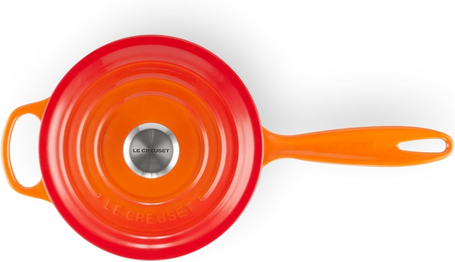image:imageLe Creuset Enameled Cast Iron Signature Saucepan 225 qt Flame225 QT