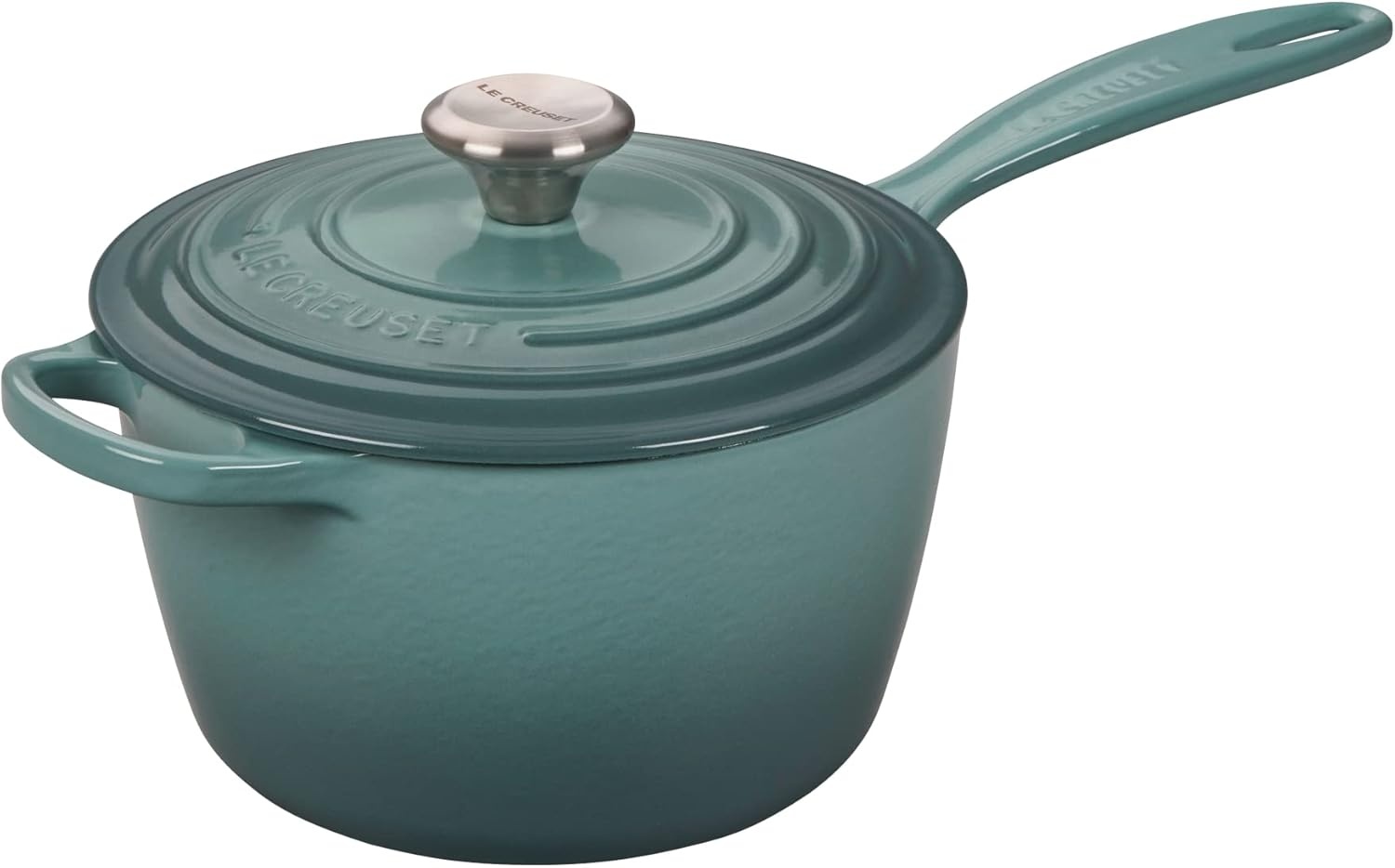 image:imageLe Creuset Enameled Cast Iron Signature Saucepan 225 qt Flame225 QT