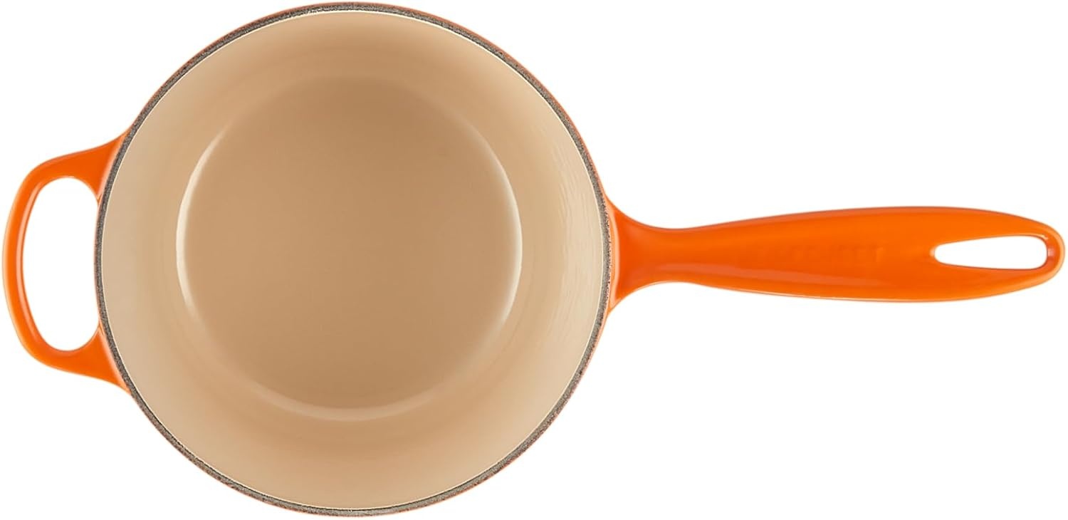 image:imageLe Creuset Enameled Cast Iron Signature Saucepan 225 qt Flame225 QT